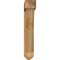 Ekena Millwork Traditional Arts and Crafts Rough Sawn Bracket w/ Offset Brace, Western Red Cedar, 8"W x 46"D x 46"H BKT0806X46X46TRA03RWR - alternate 2